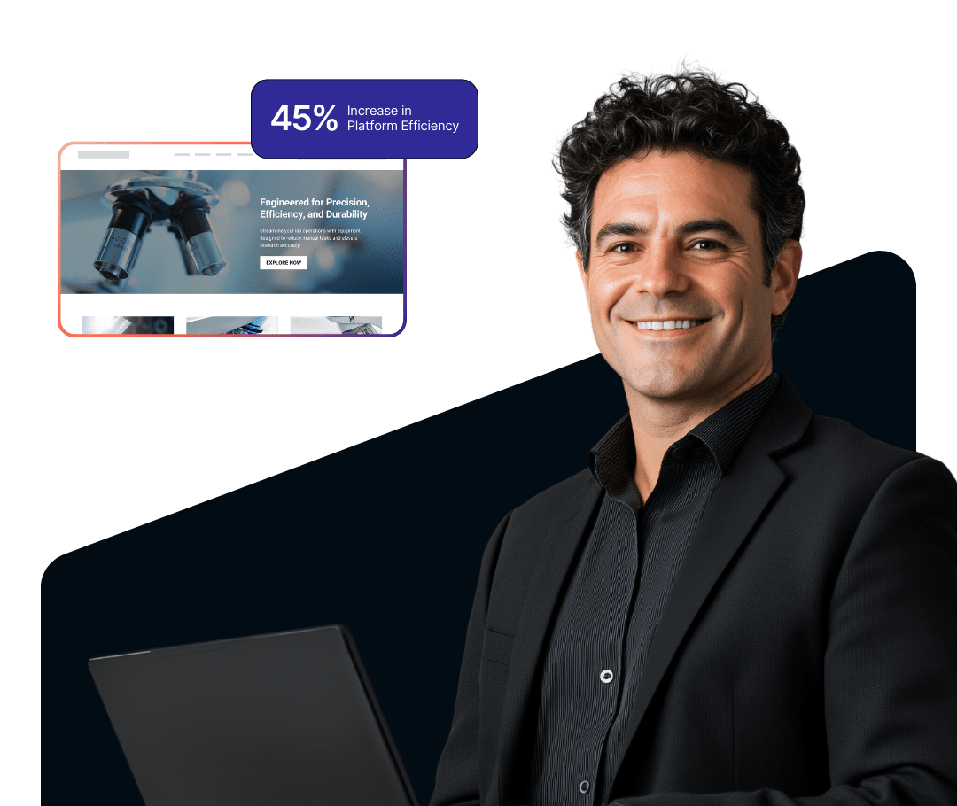 Graphic of a businessman