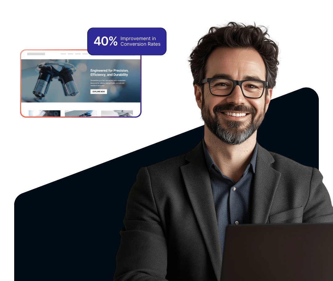 Graphic of a businessman